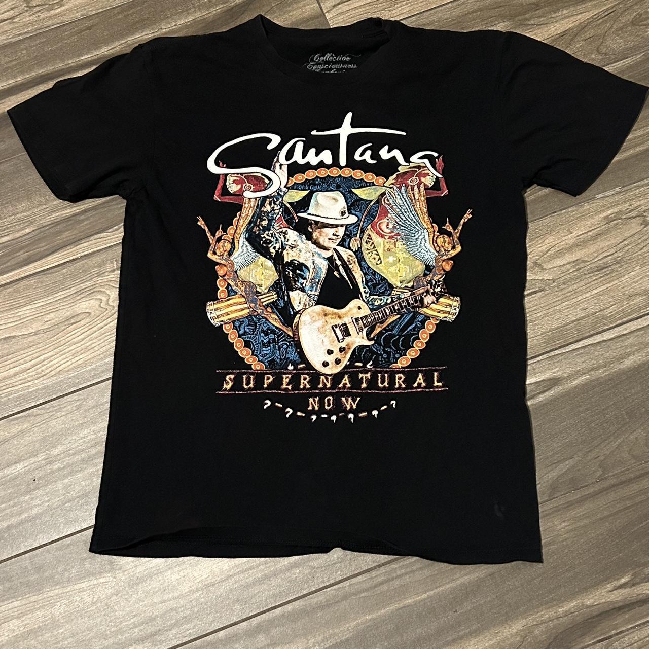 santana 2019 tour t shirts