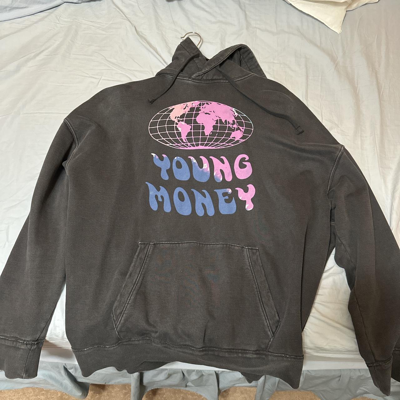 Young Money x American Eagle Hoodie Sick design,... - Depop