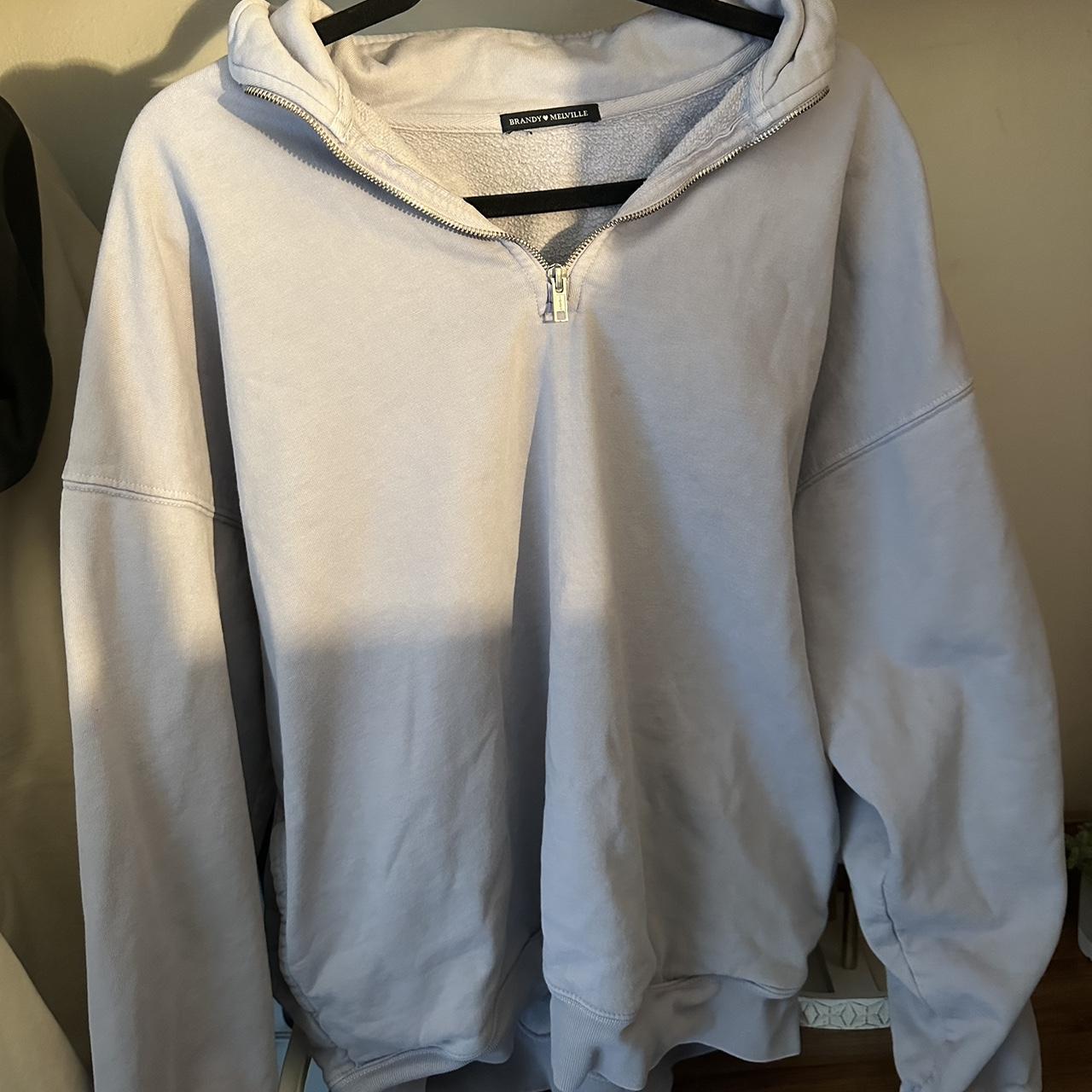 brandy melville missy sweatshirt/pullover - one size... - Depop