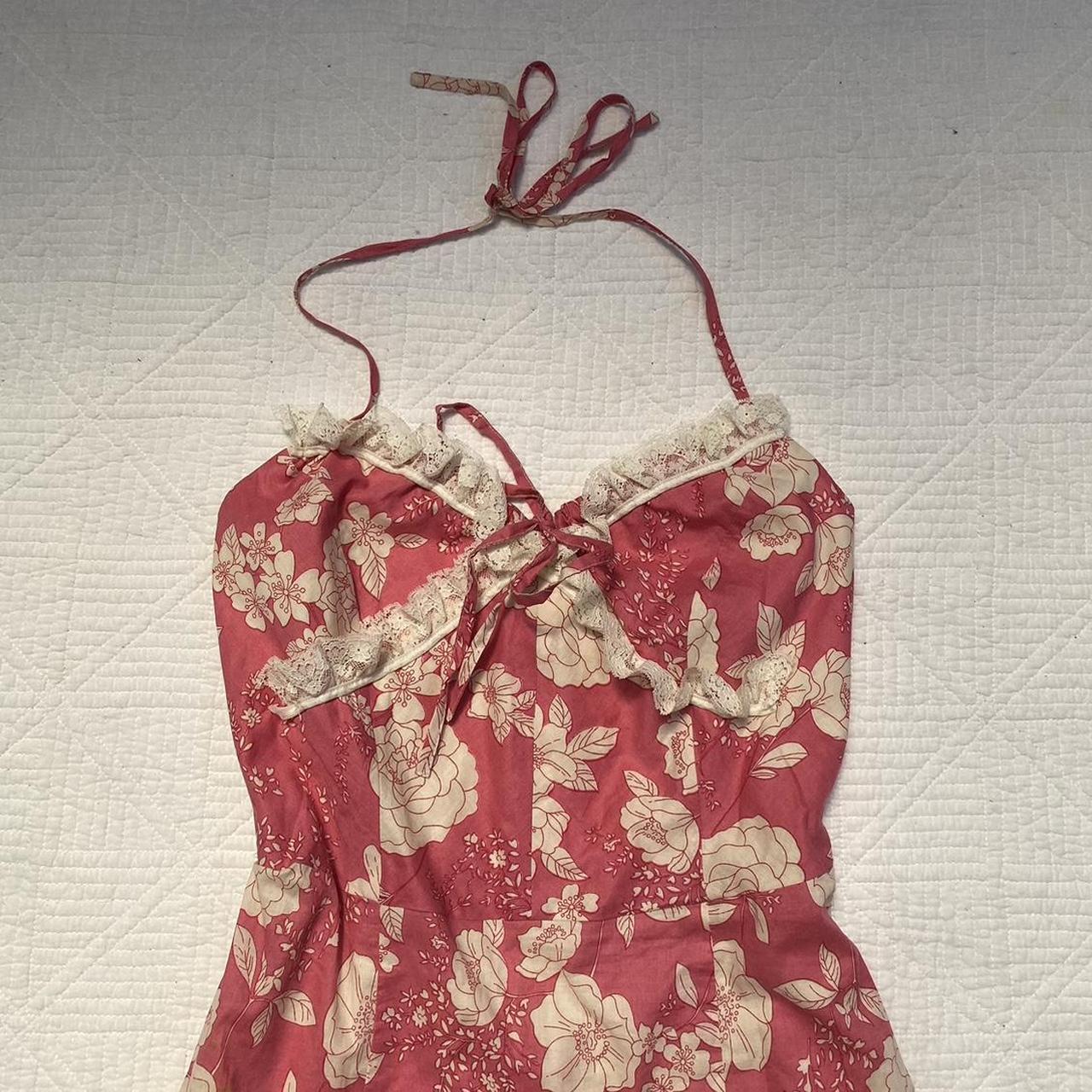 Gorgeous backless halter dress ~ prettiest shade of... - Depop