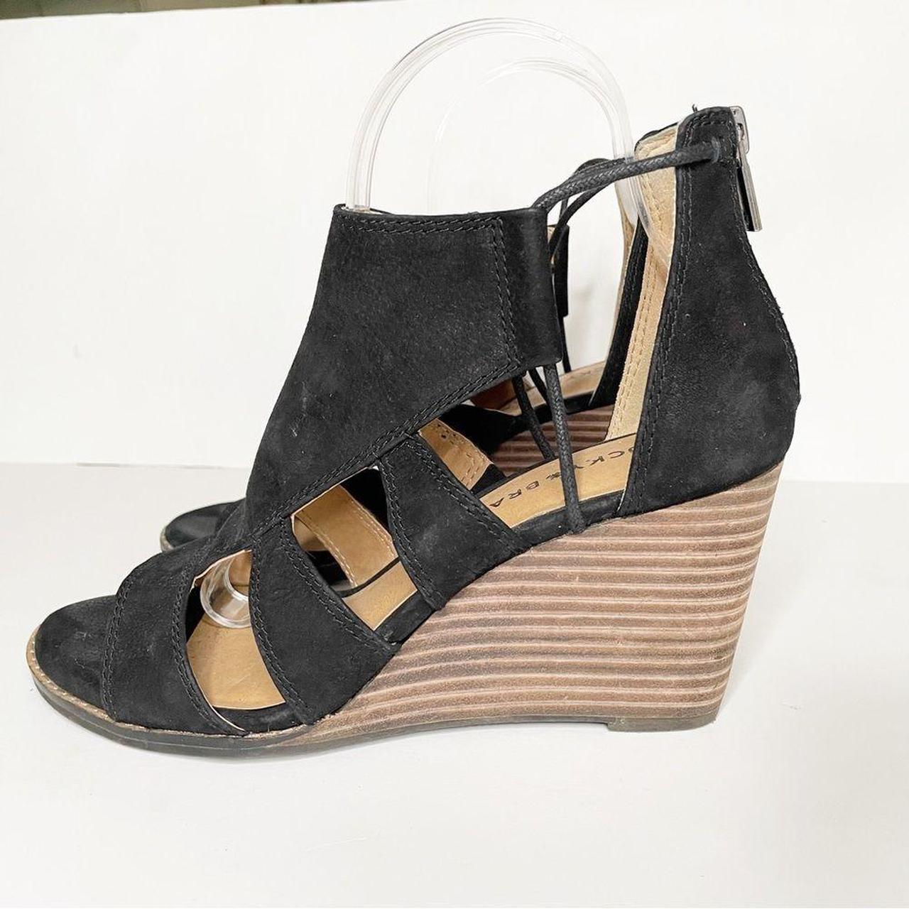 Lucky brand joellen wedge sandal sale