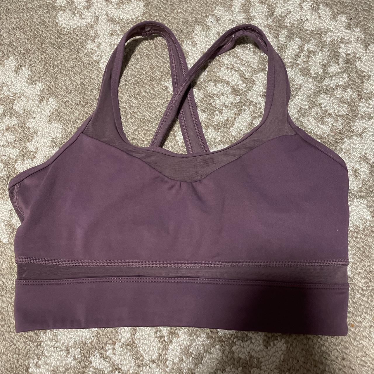 Purple Lorna Jane sports bra women's medium. Super - Depop