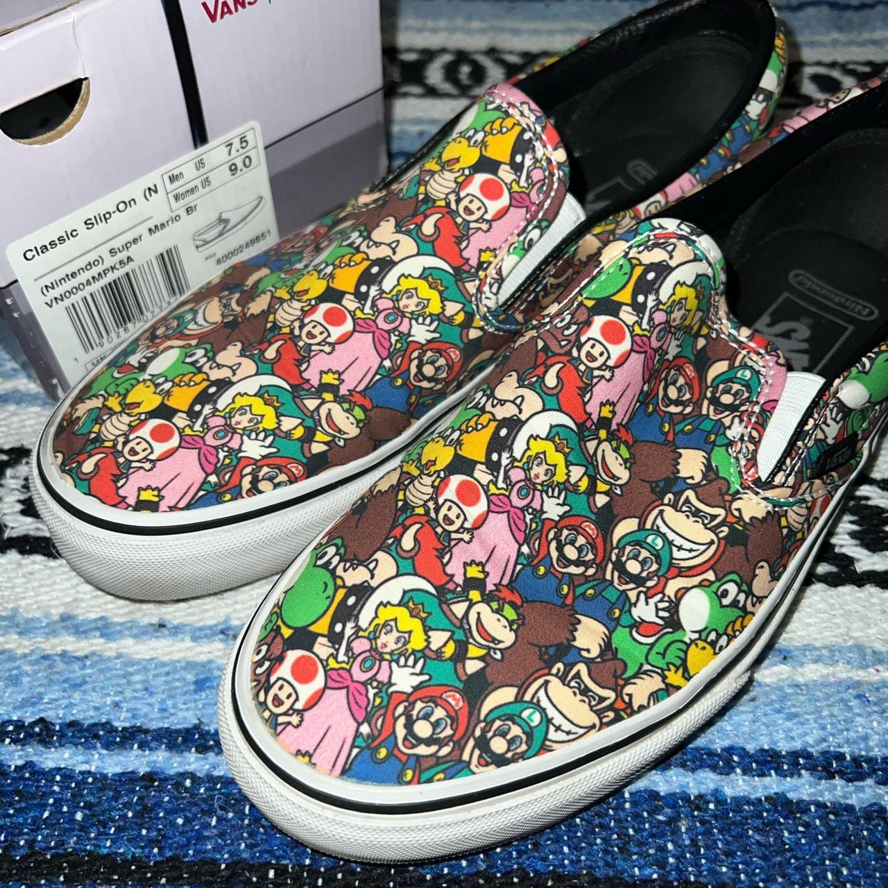 Mario brothers vans best sale