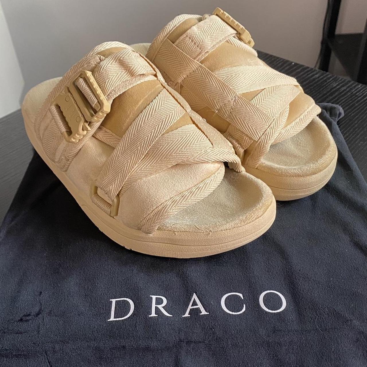 remastered draco slides in the color sandstorm... - Depop