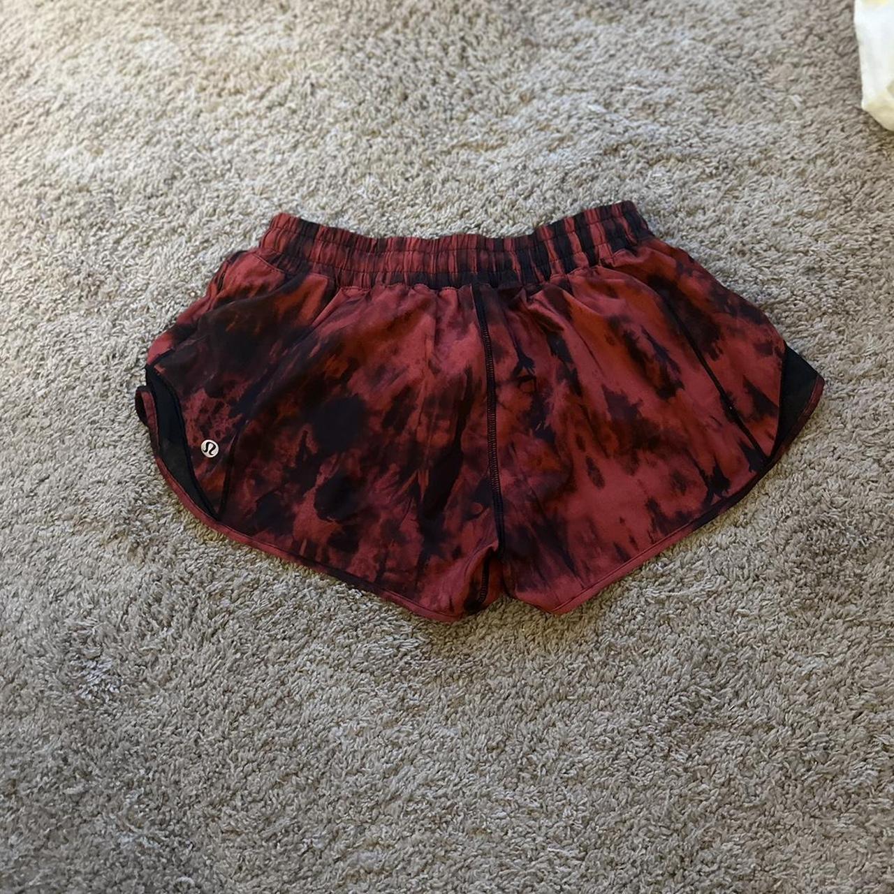 Lululemon Hotty Hot Short 2.5” Game Day Red and - Depop