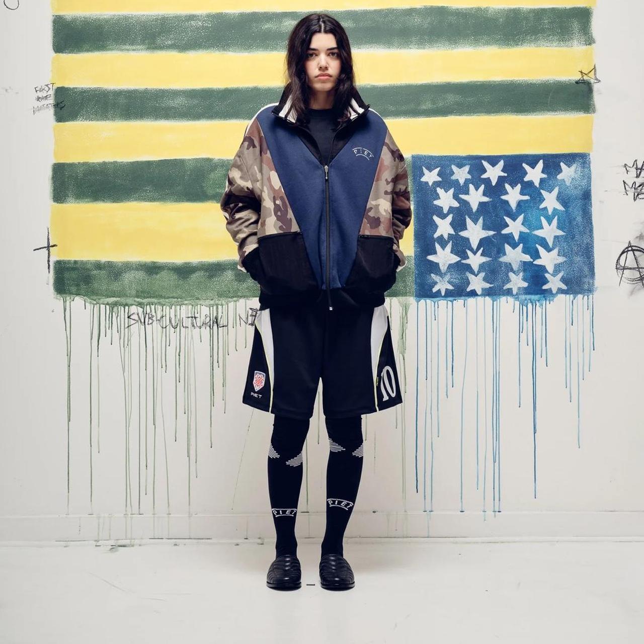 Women's Jacket - Multi/Black - L – PIET Patchwork… - image 2