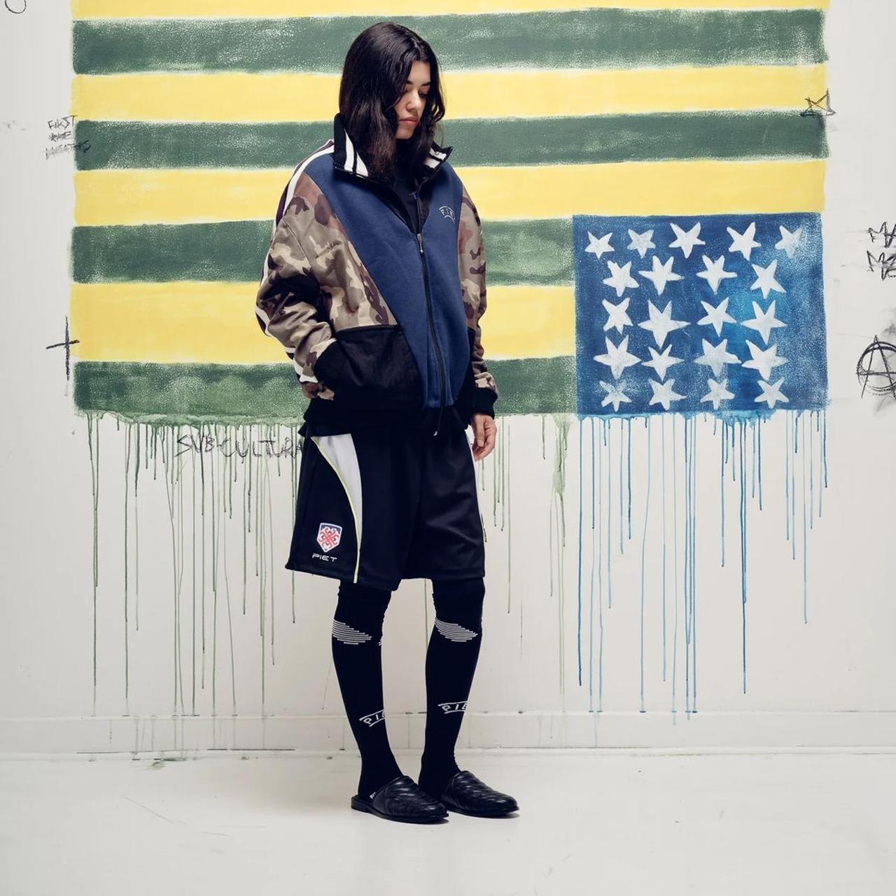 Women's Jacket - Multi/Black - L – PIET Patchwork… - image 1