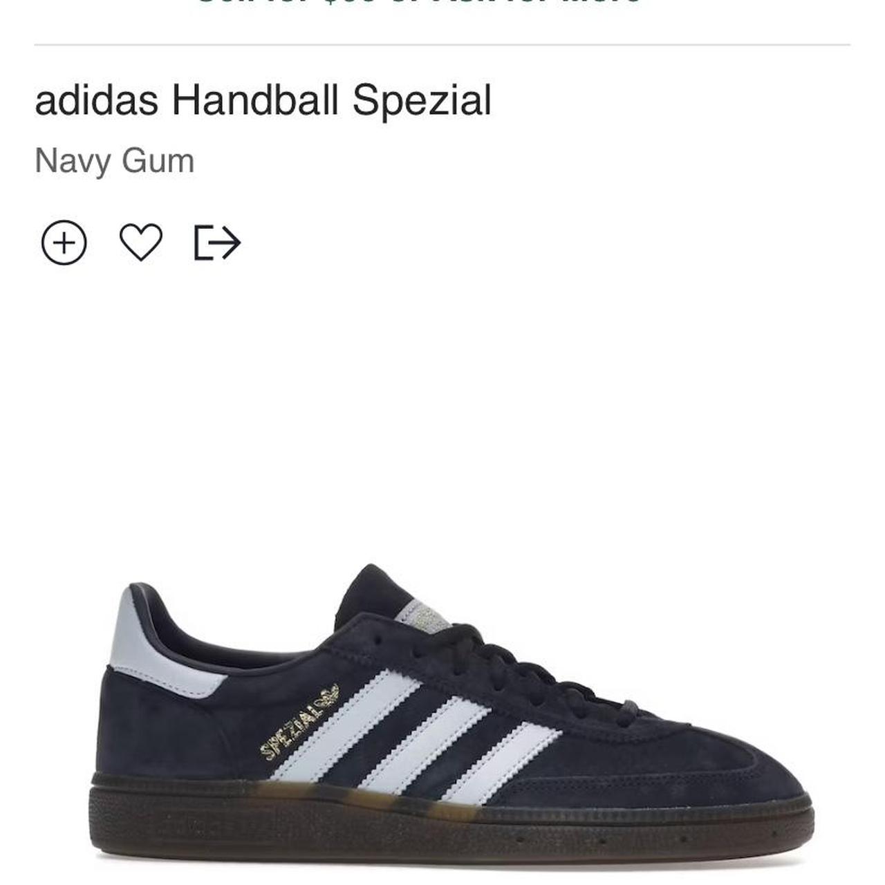 Adidas Navy Handball spezial sneakers. Men’s 8.5... - Depop