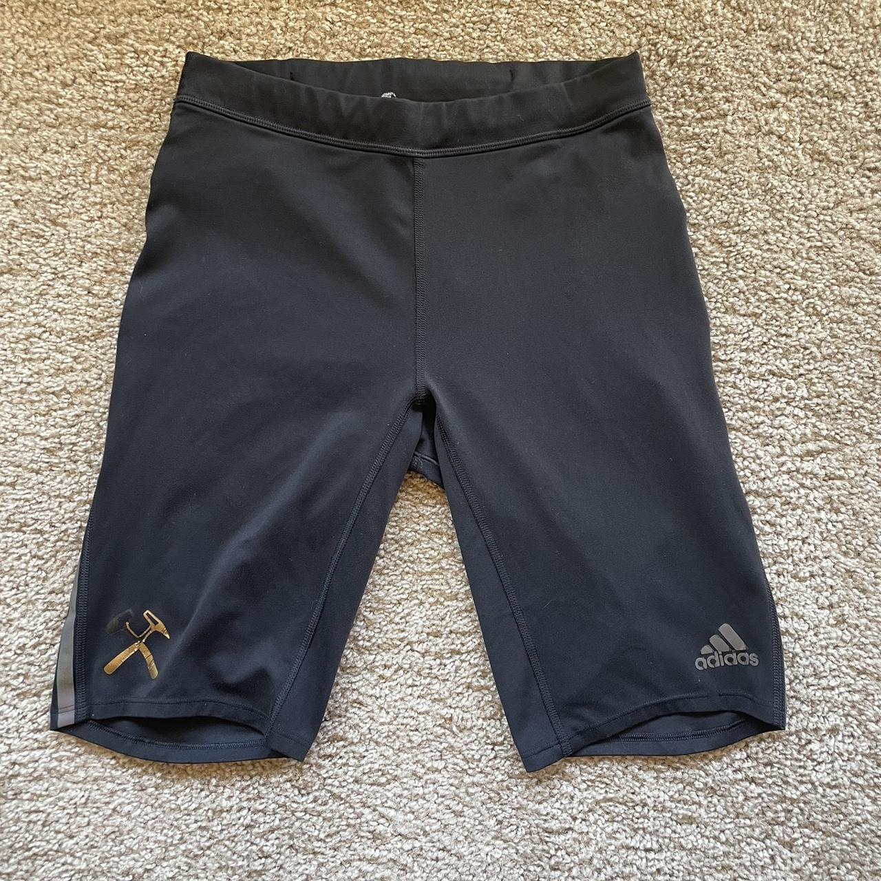 Adidas running half tights size Men’s M Tinman... Depop