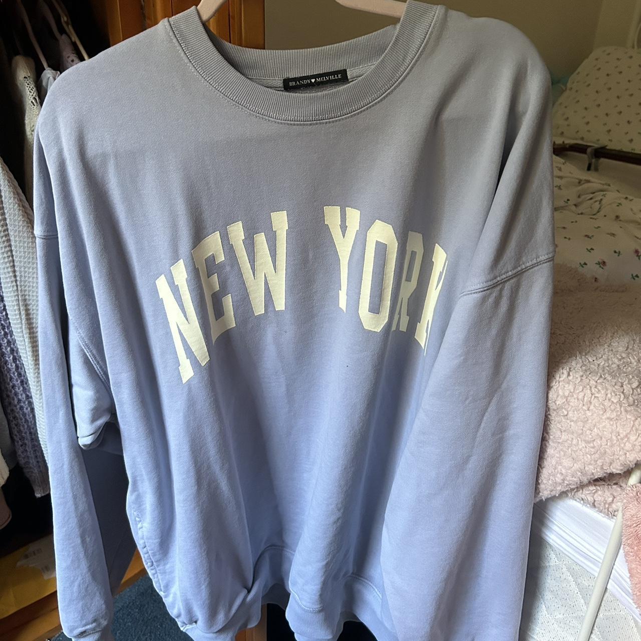brandy melville new york sweatshirt never worn... Depop