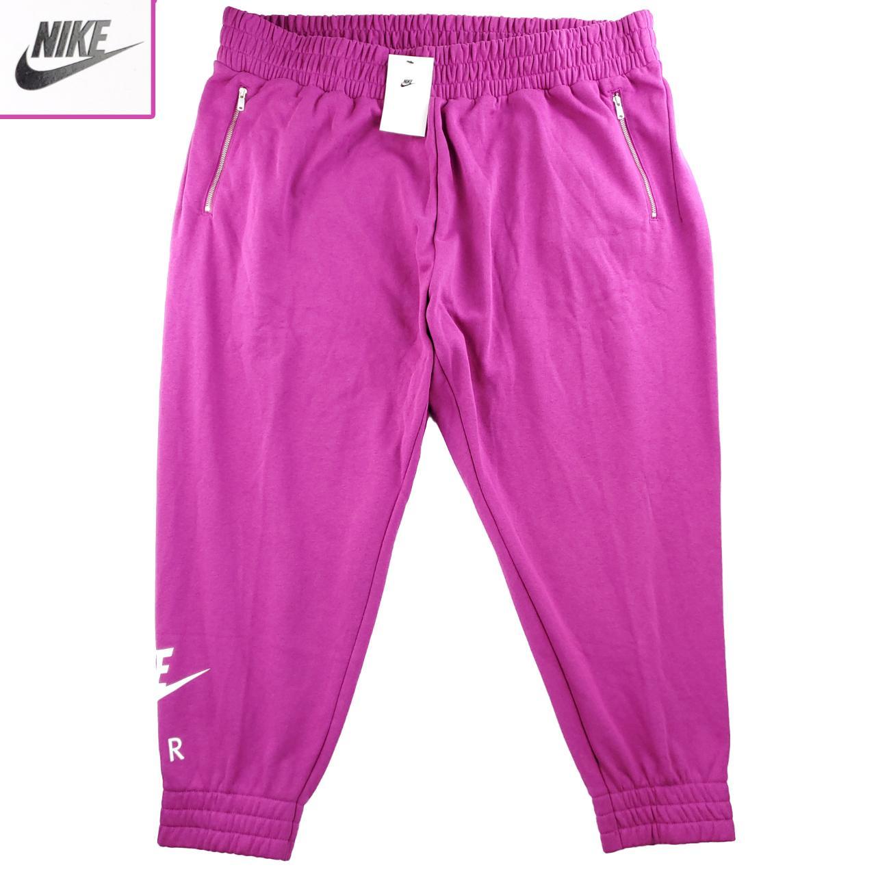 Nike Women's Plus Size Sportswear Fleece Jogger Sweatpants Pants