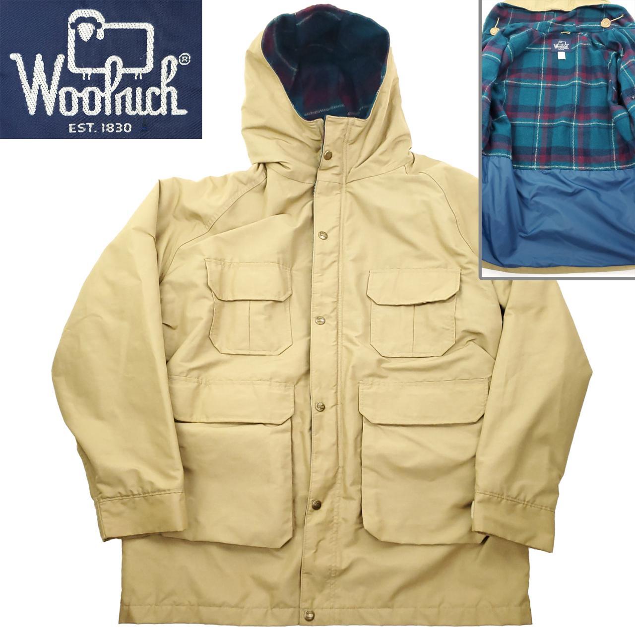 Woolrich Vintage Coat Hooded USA Men's Large Chore... - Depop