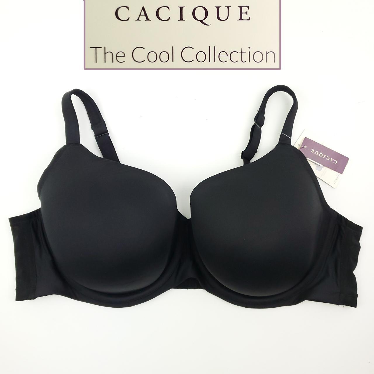 Cacique Cool Collection Bra 46D French Full Coverage Underwire