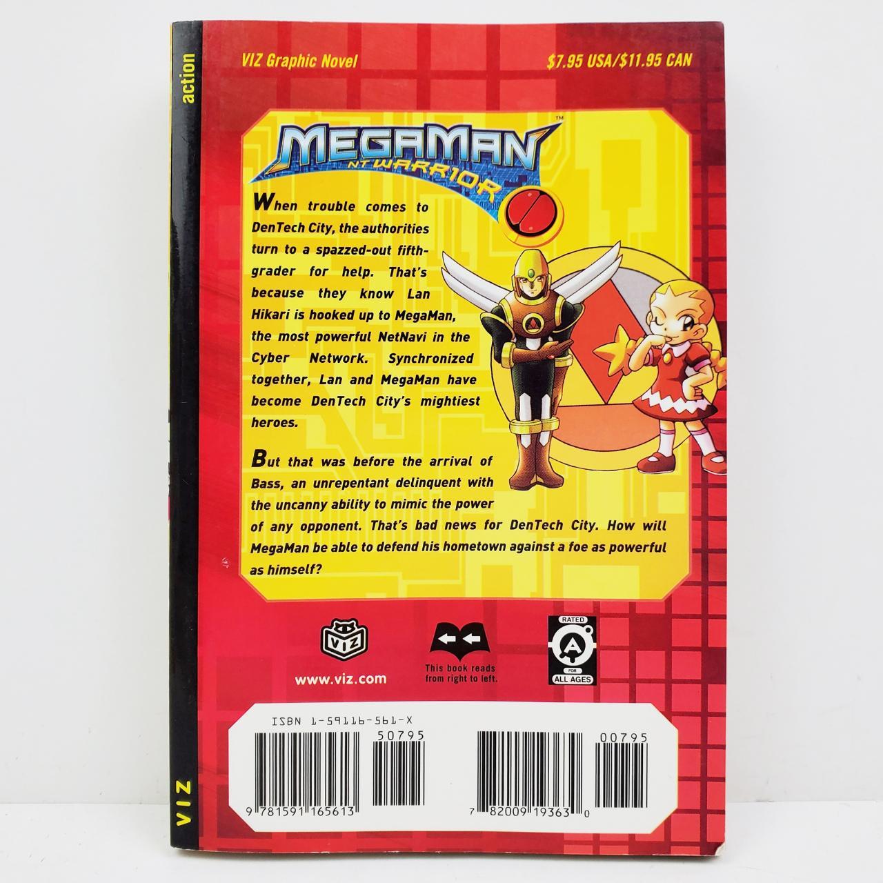 MegaMan NT Warrior Book Vol. 5 Ryo Takamisaki Manga | Depop