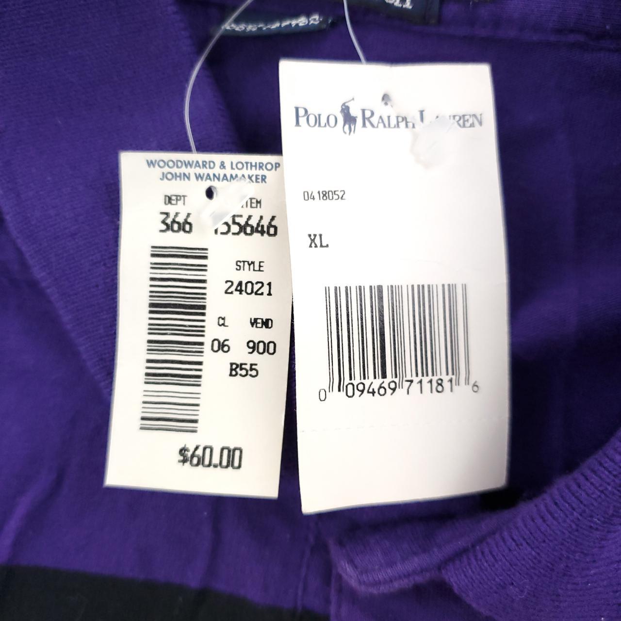 Polo Ralph Lauren Men's Polo shirt - Purple/Yello… - image 3