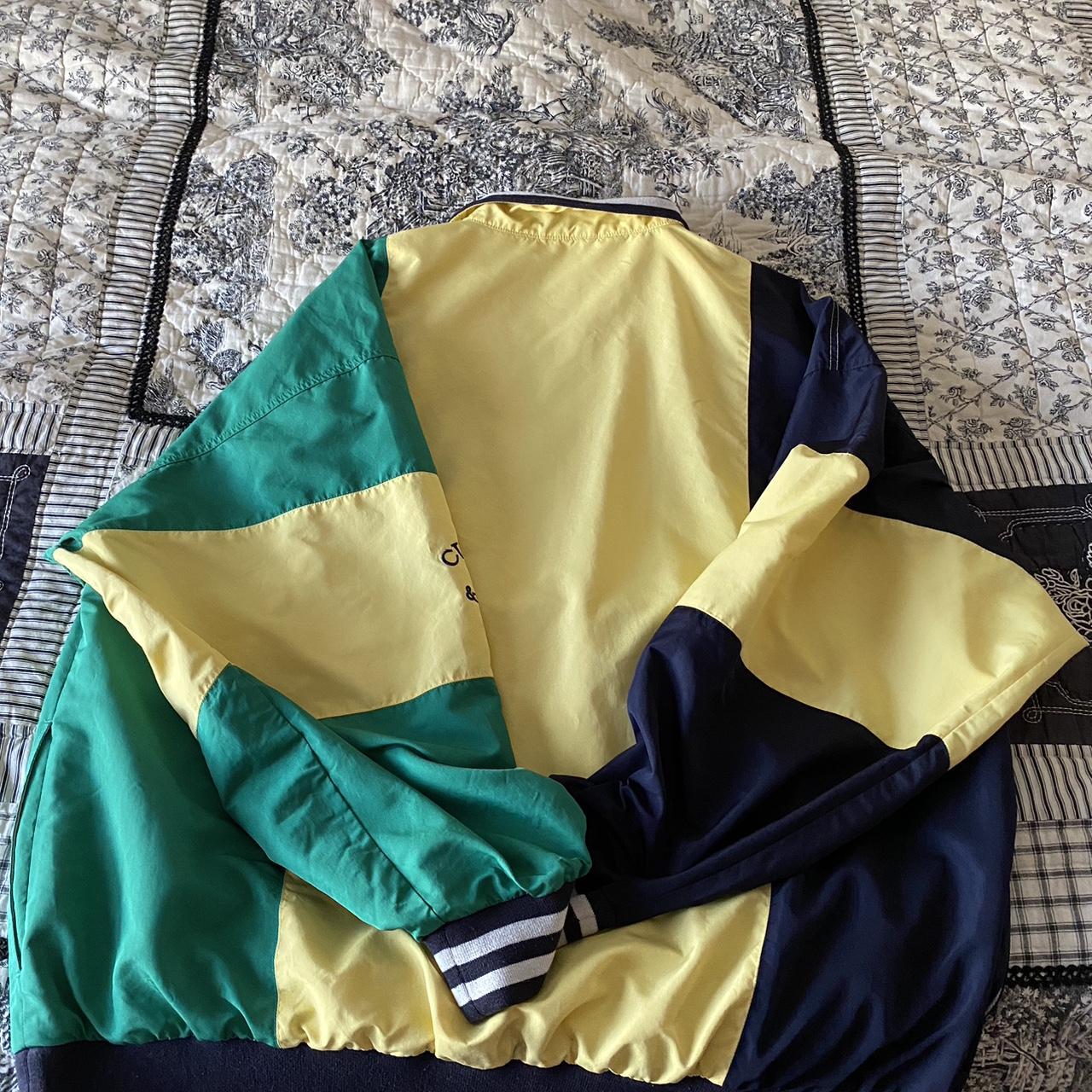 Cutter & Buck Men's Green and Yellow Jacket (3)