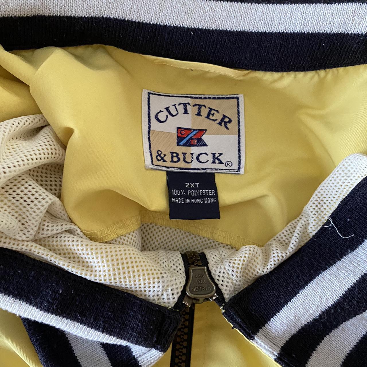 Cutter & Buck Men's Green and Yellow Jacket (4)