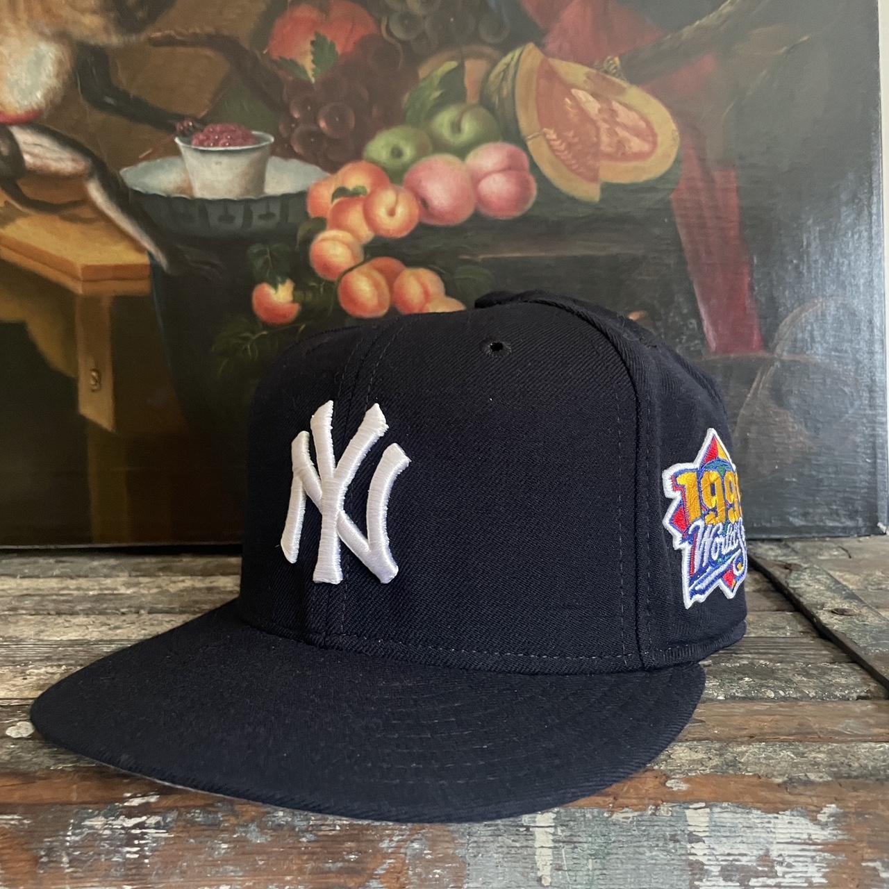 Vintage deadstock New Era 1999 New York Yankees... - Depop