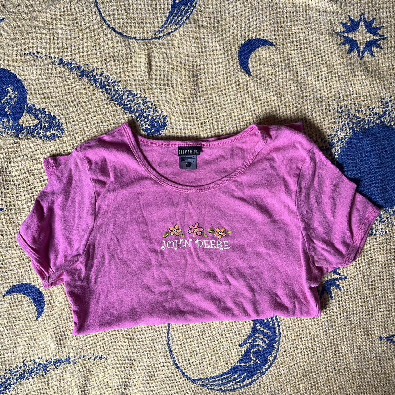 Hanes Women's Pink T-shirt | Depop