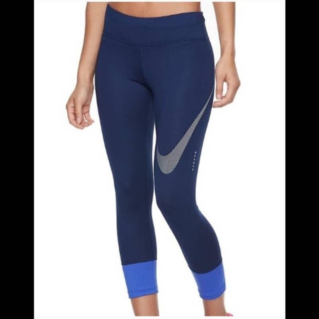 Nike Women s Power Essential Running Crop Tights. Depop