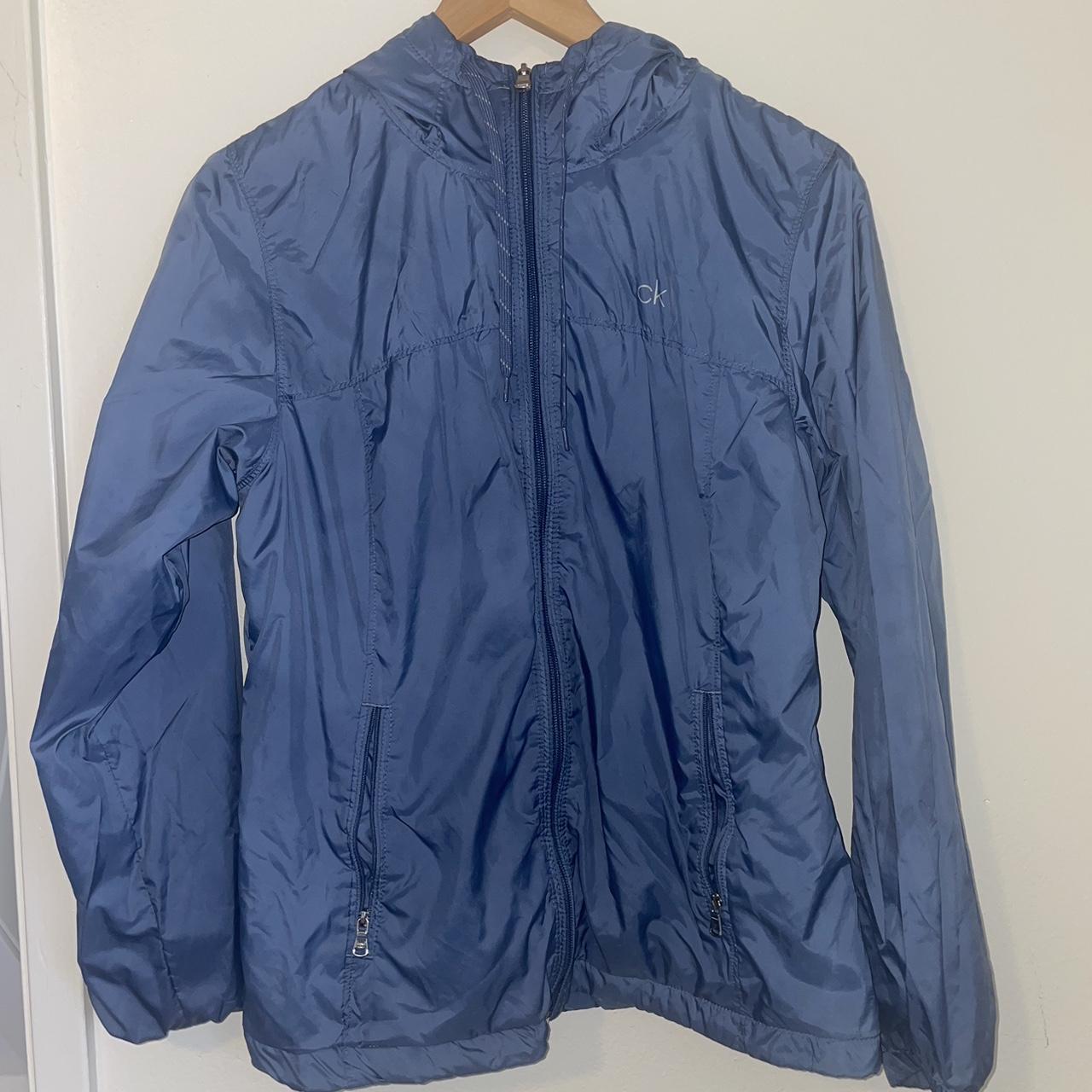 Calvin Klein Rain Coat. Soft Inside. Only worn two... - Depop