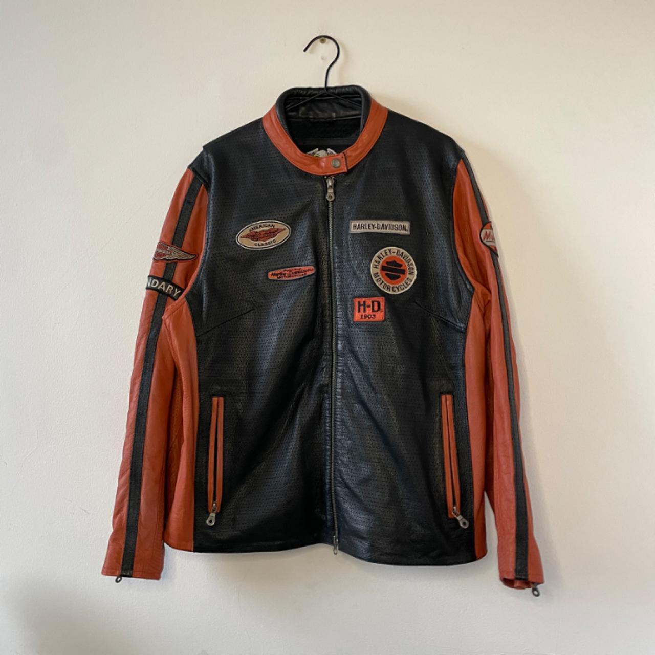 Vintage Harley-Davidson Leather Jacket |... - Depop