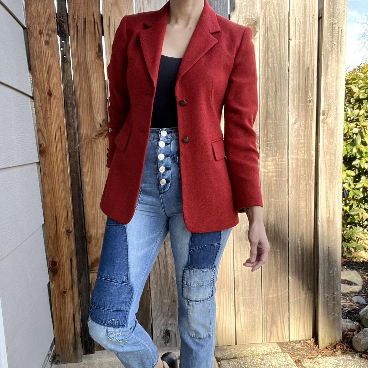 VINTAGE TALBOTS BLAZER MADE IN USA Size 4 Best - Depop