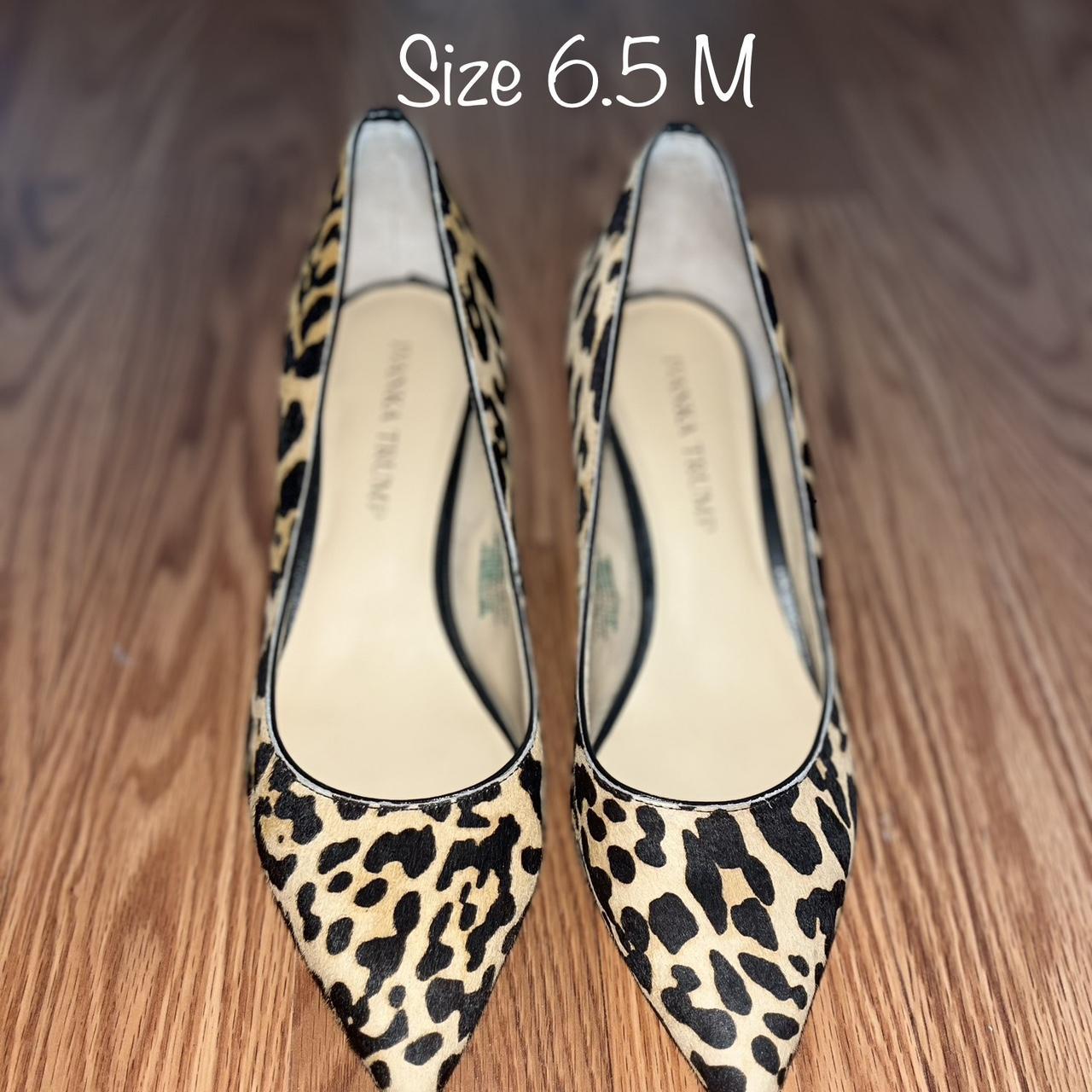 Ivanka trump shop leopard heels