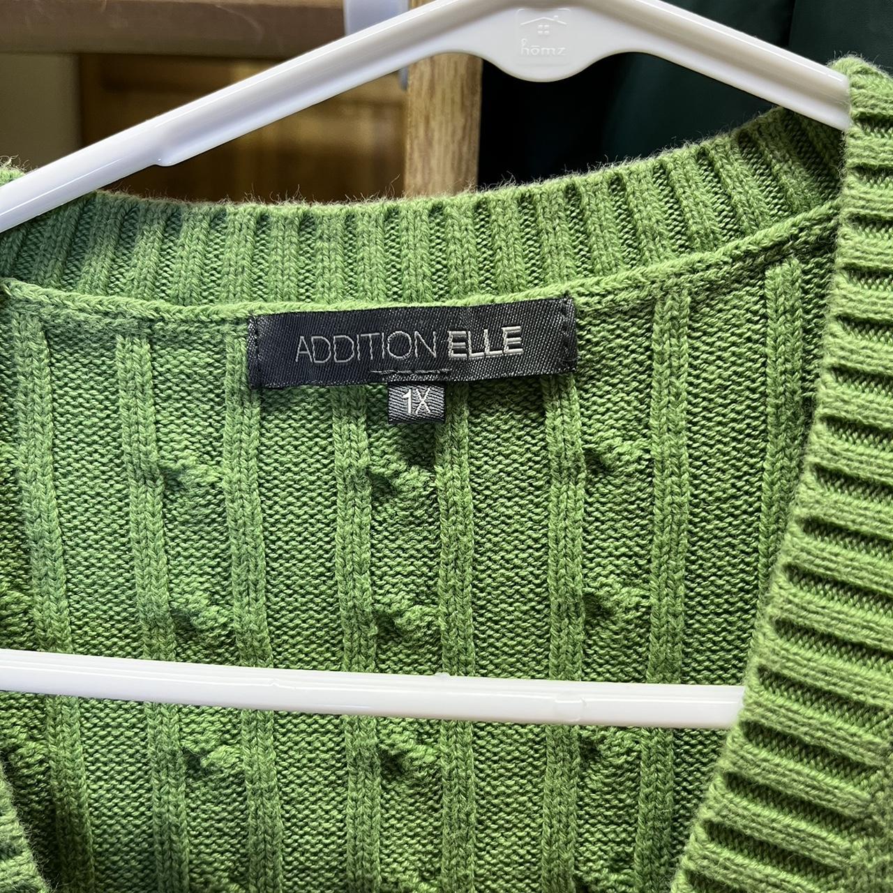 Brandy Melville Women's Green Jumper Depop