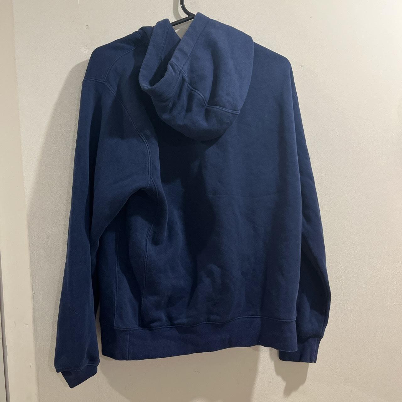mens dark blue nike hoodie