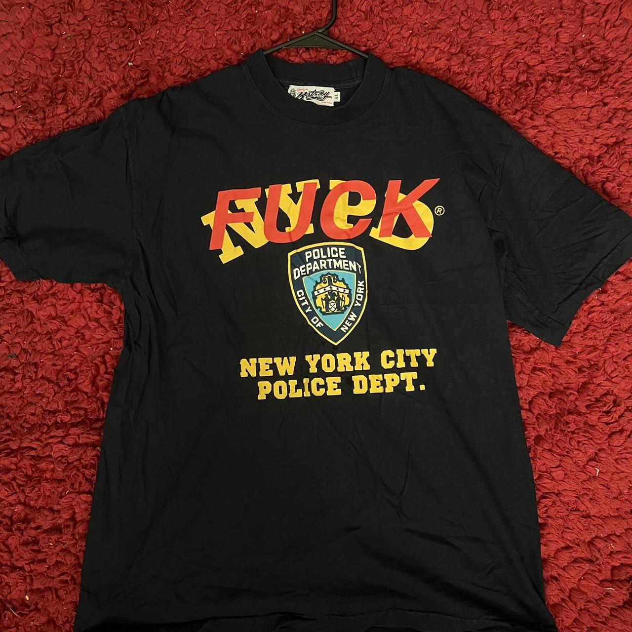 Bstroy F NYPD tee , Fresh outta the washing machine...