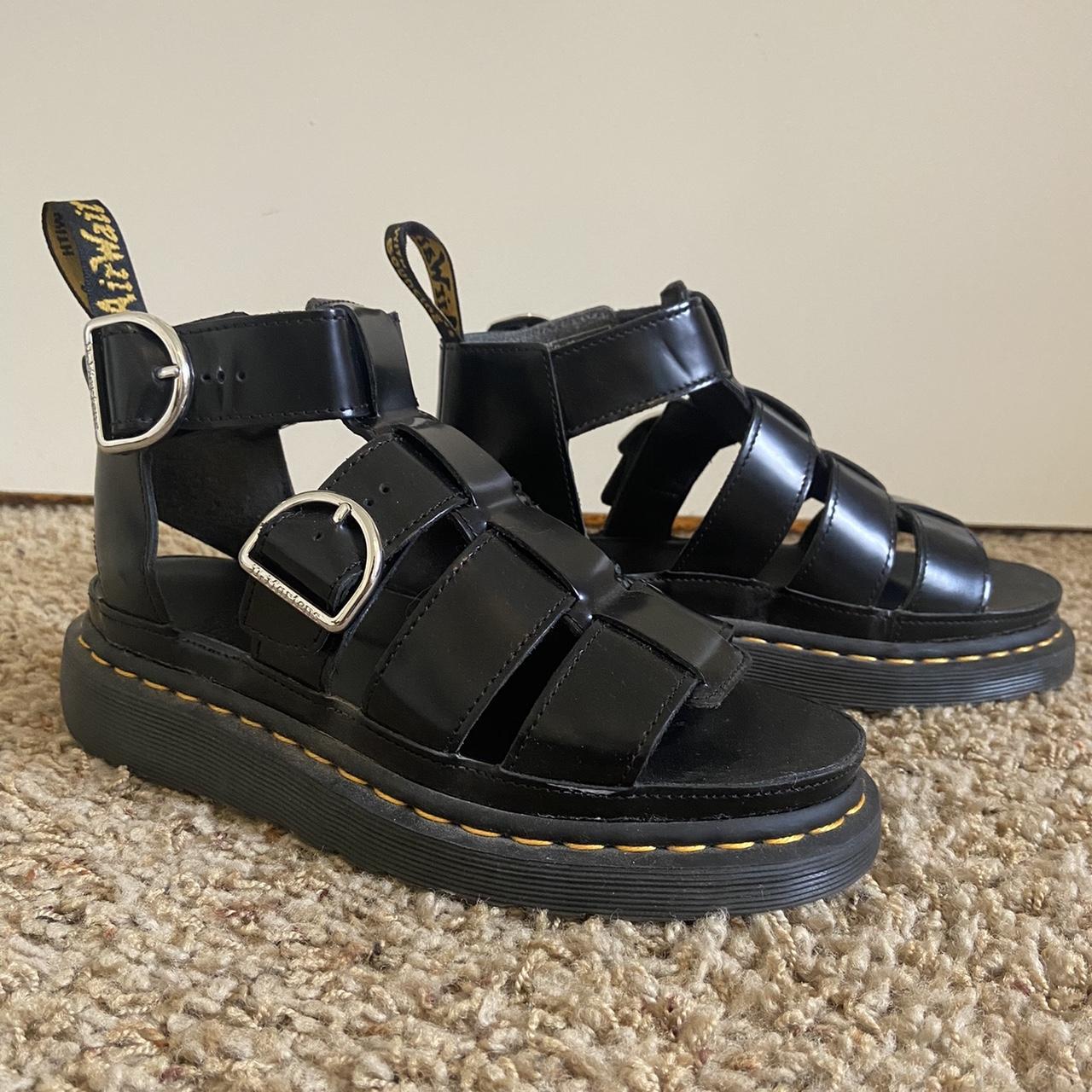 Dr. Martens Mackaye Platform Sandals! Size 6 Only... - Depop