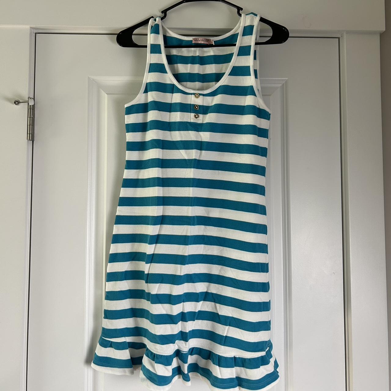 Y2K Juicy Couture Striped Dress Happy to send. Depop