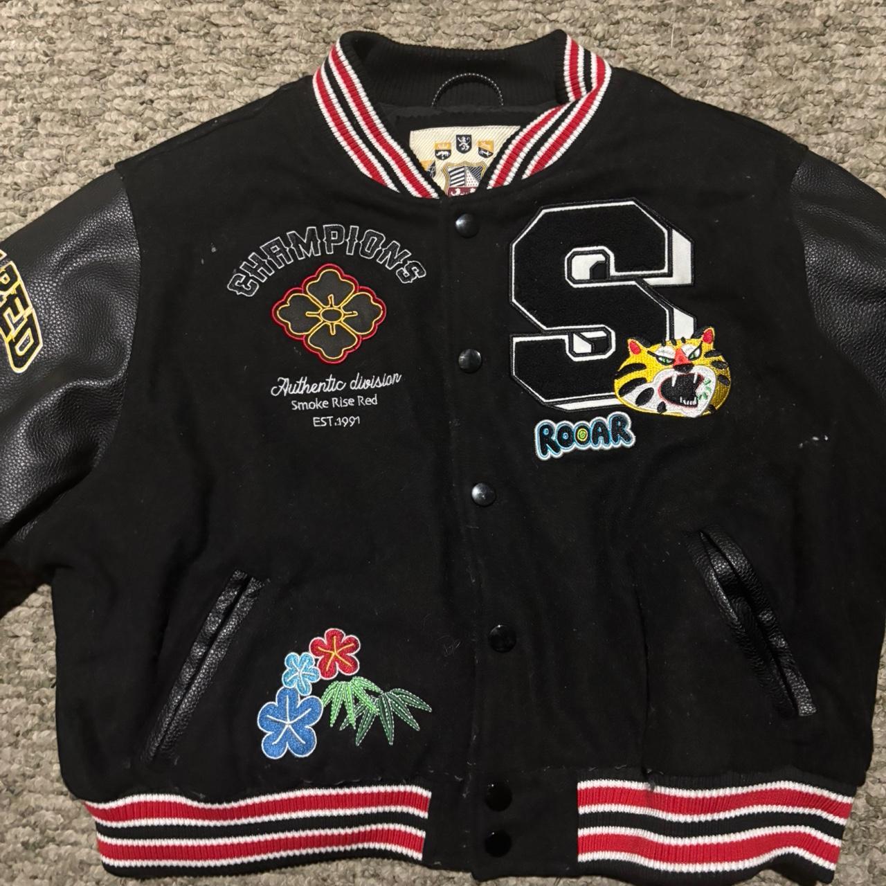 Stussy varsity-jacket - Depop