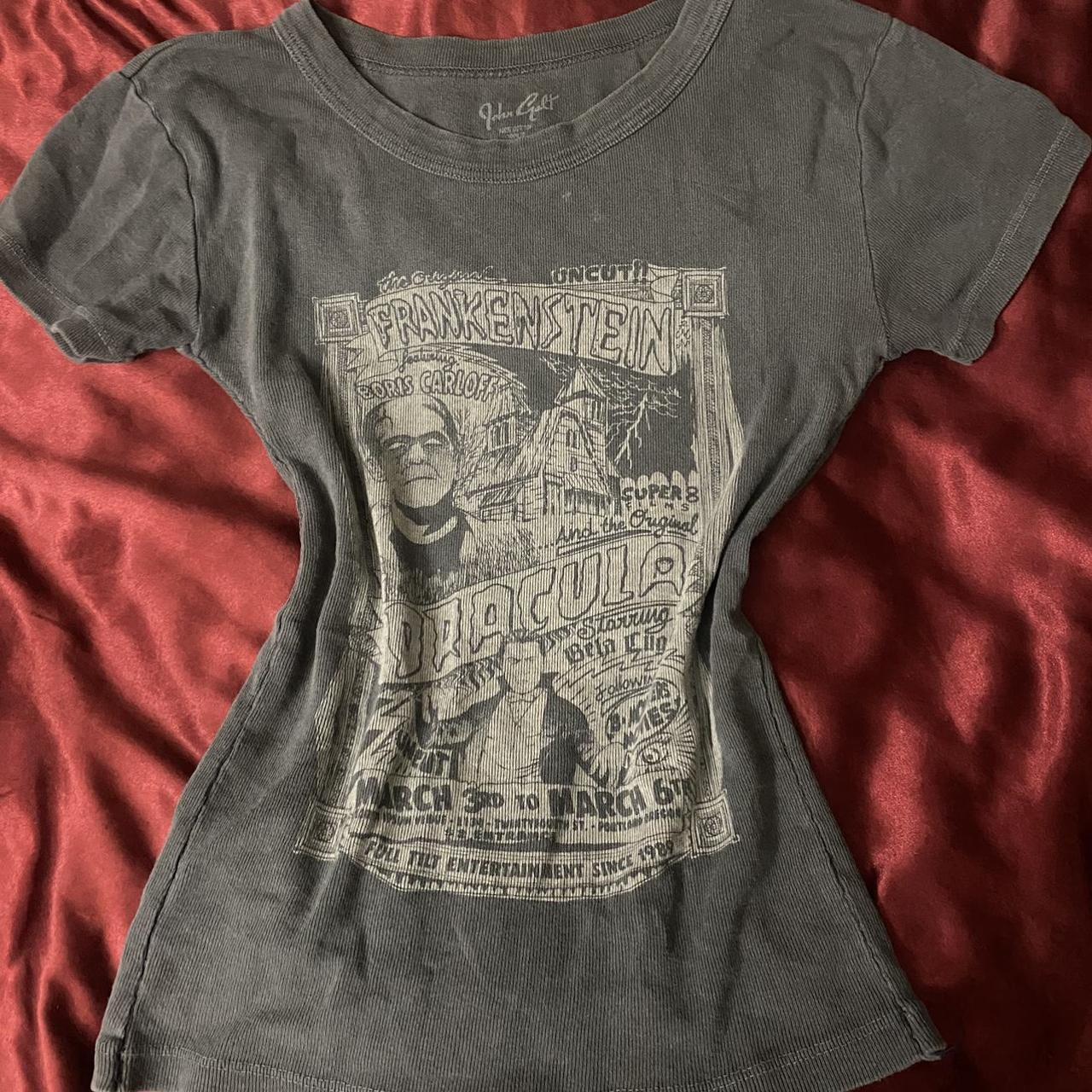 Frankenstein dracula shirt (NO LONGER ON THE... Depop