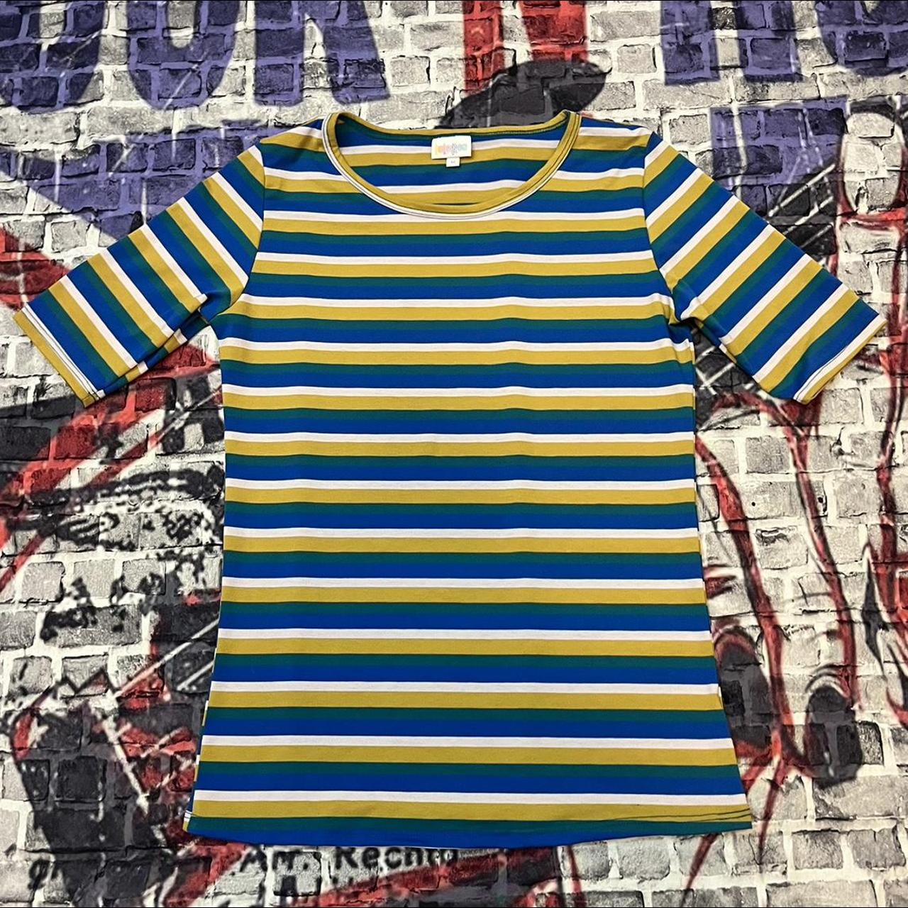 Vintage LulaRoe Striped Shirt (reminds me of - Depop