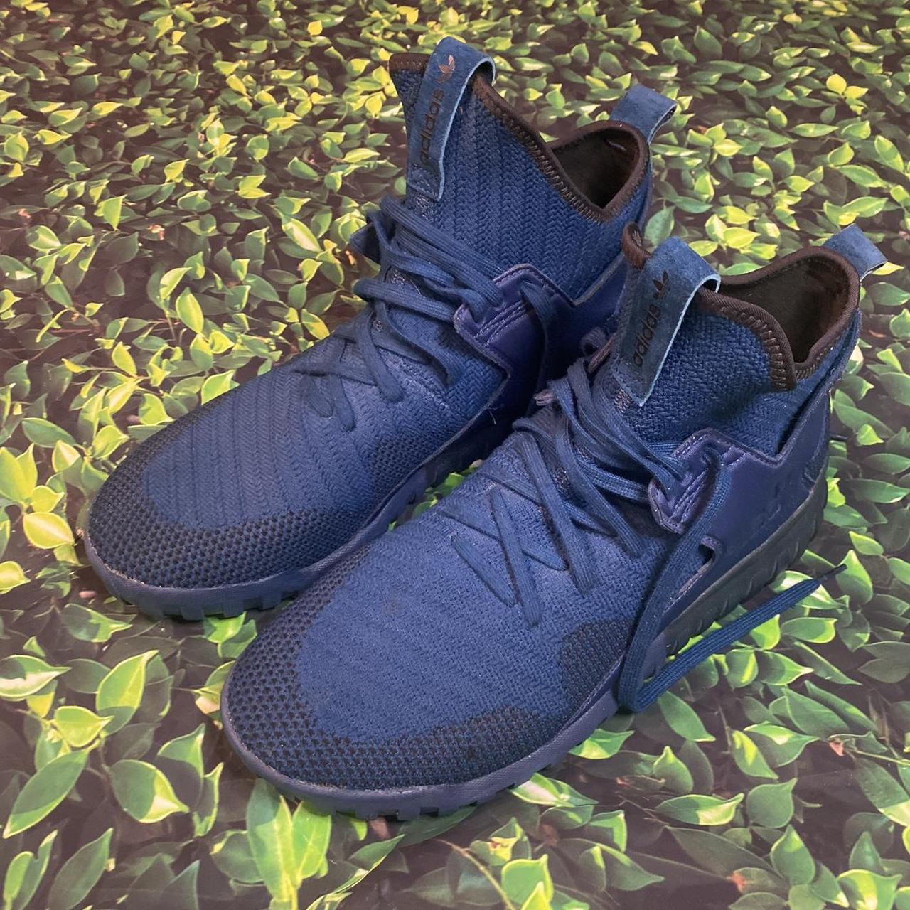 Adidas tubular x primeknit blue best sale