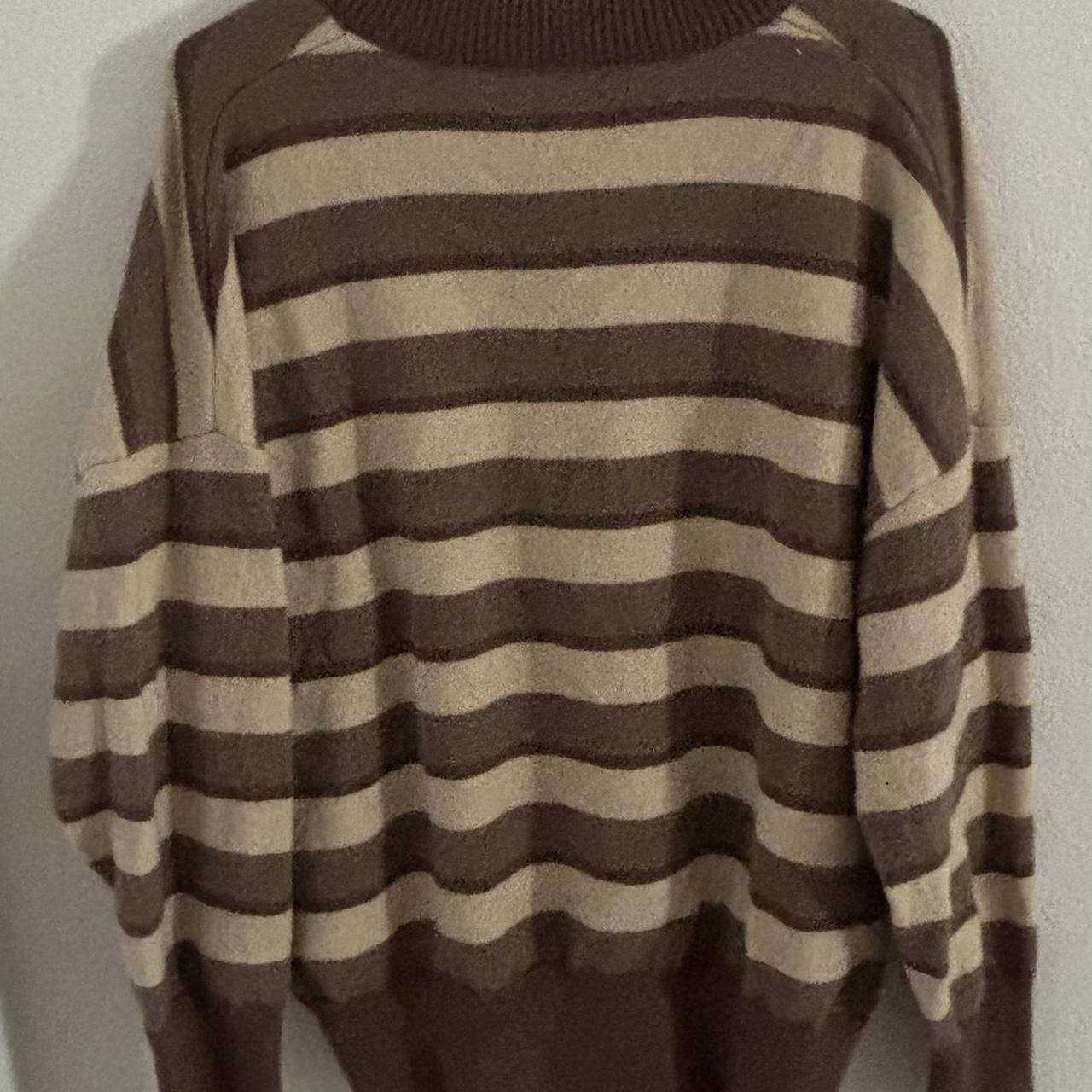 Women's Sweater - Brown/Multi - L – Basic Chic Fa… - image 2
