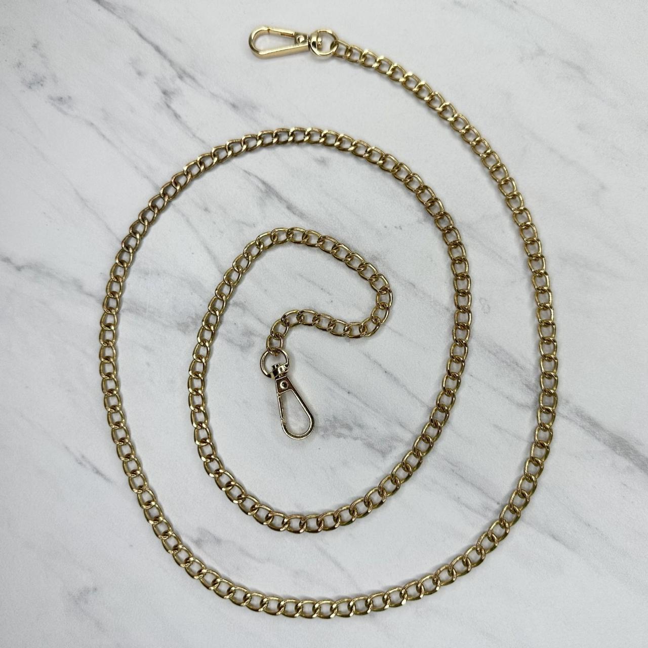 Gold Tone Chain Link Purse Handbag Bag Replacement... Depop