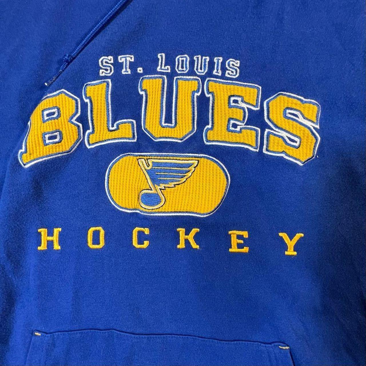 Reebok St. Louis Blues Hockey Hoodie Men's Size: - Depop