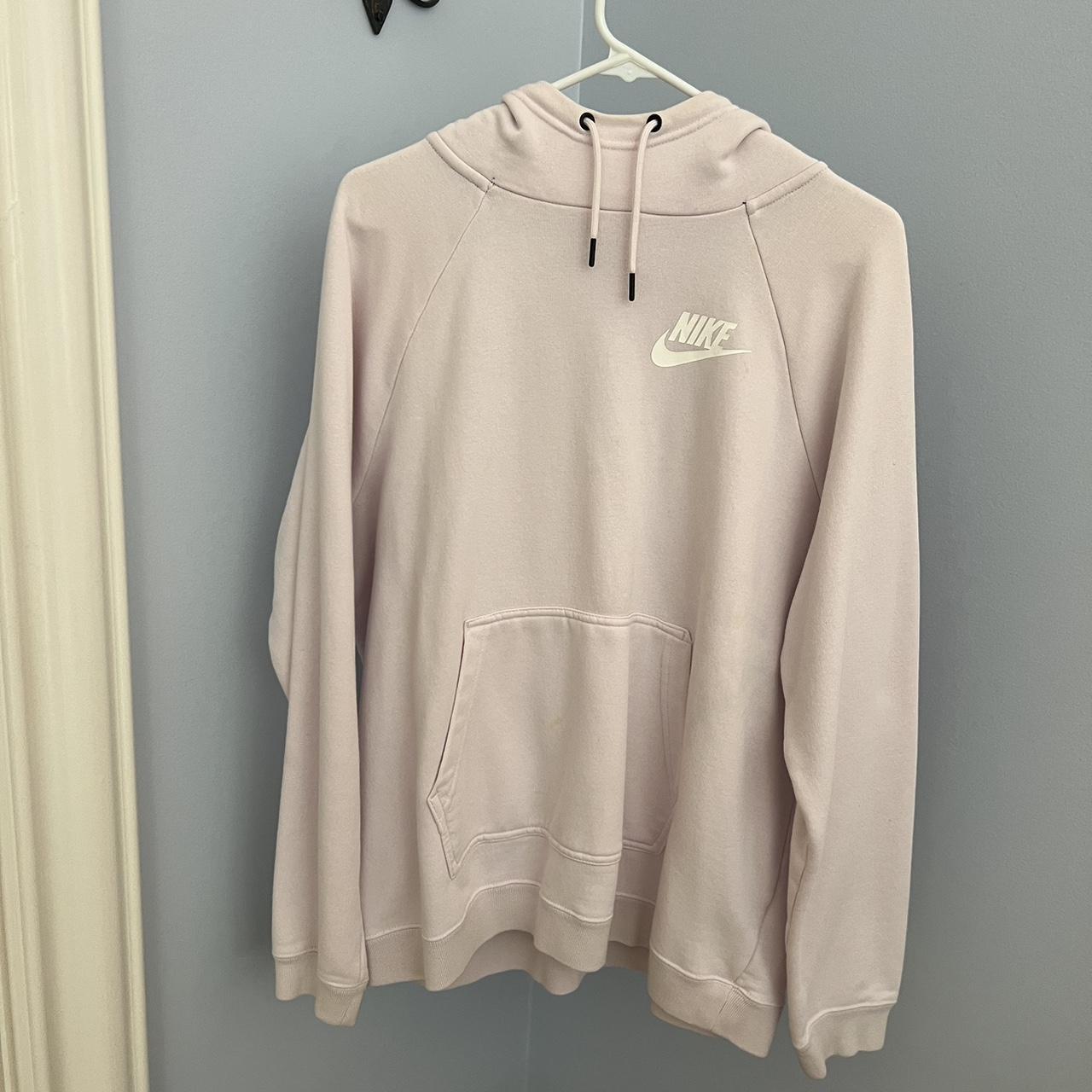 Light pink Nike hoodie Used Small stain on pocket