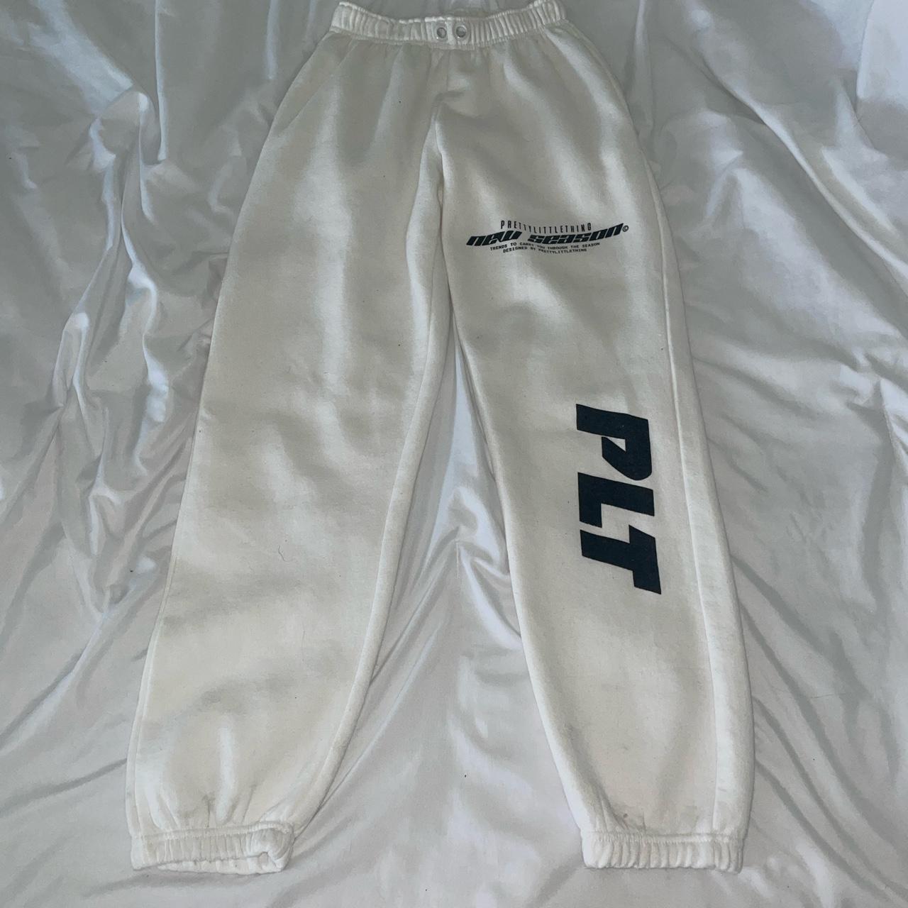 White best sale plt joggers