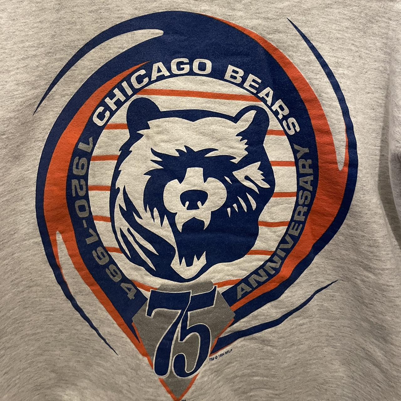 90s Chicago Bears vintage NFL Crewneck sweatshirt.  - Depop