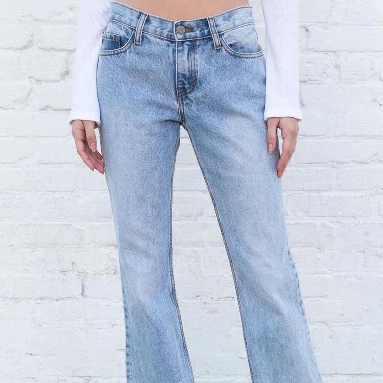 Brandy Melville Women's Blue Jeans | Depop