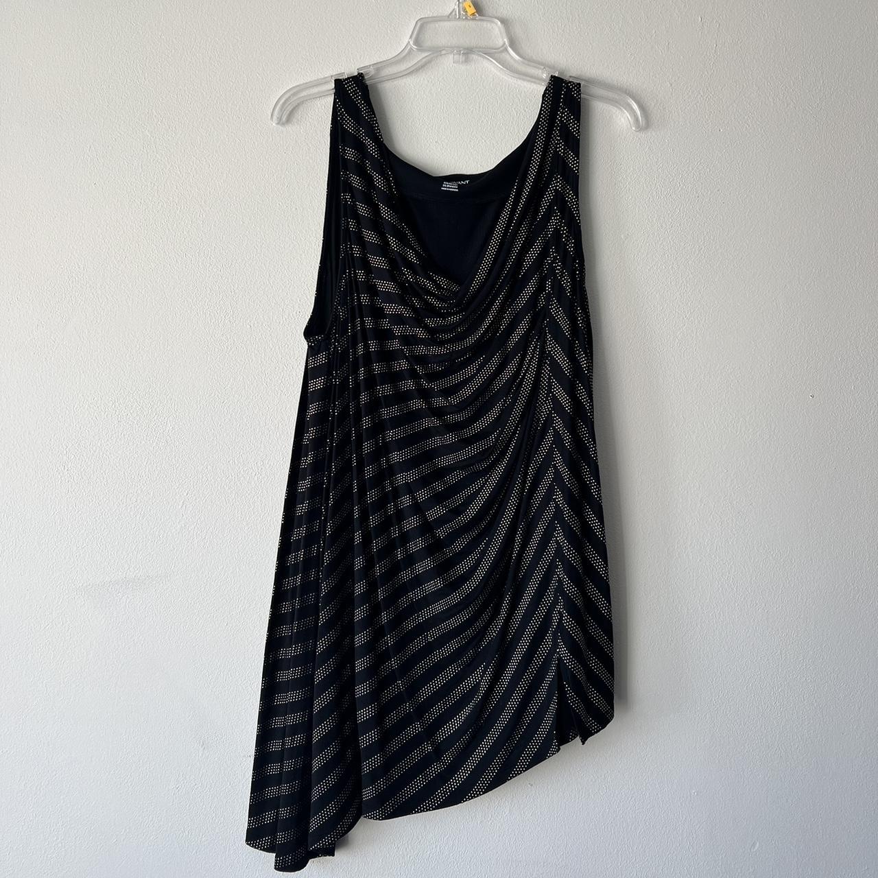 Lane Bryant asymmetrical tank blouse 18/20 Depop