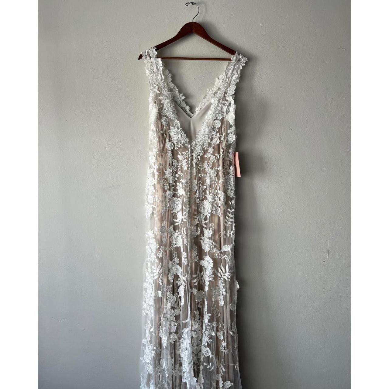 BHLDN Liesel Lace Wedding gown size 12 This. Depop