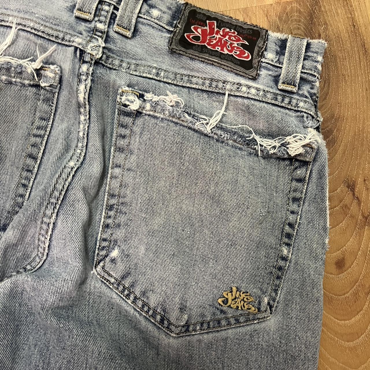 JNCO Men's Distressed Jeans - Blue - 34" – Light … - image 1