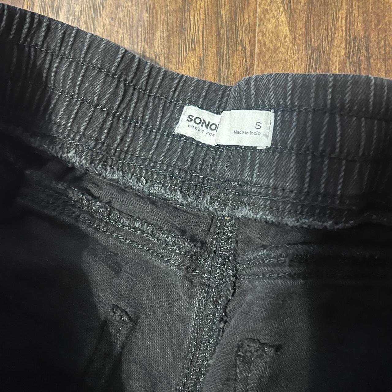 khols black cargo joggers. size small they do run... - Depop