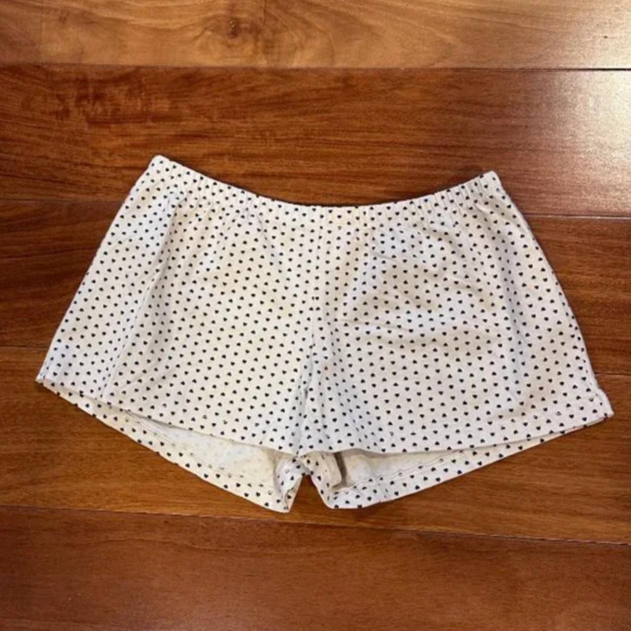 Brandy melville Skylar heart tank/ emery shorts set - Depop