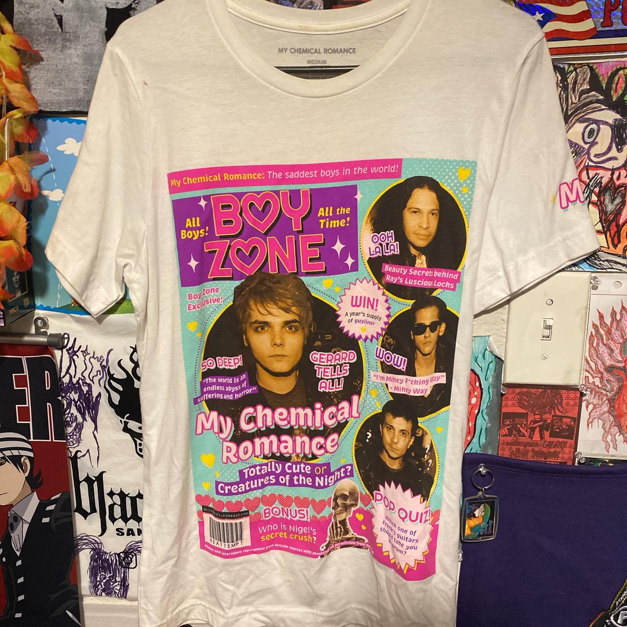 My Chemical Romance Boy Zone Tour T-Shirt retailer Size M